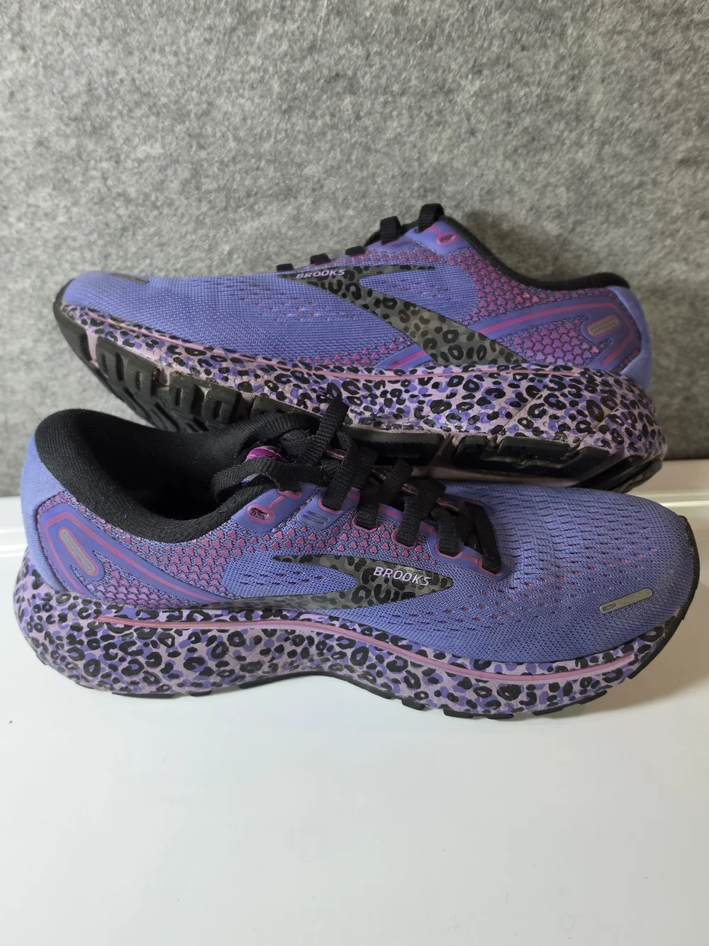 Brooks Ghost 14 Limited Edition Running Shoes In electric Cheetah - Picture 1 of 10